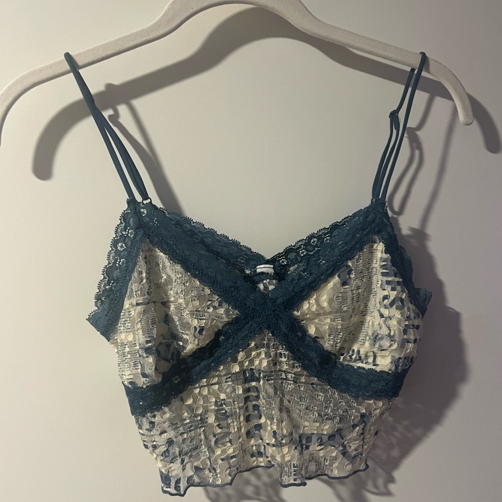 Urban Outfitters Lace Trim Tank Top